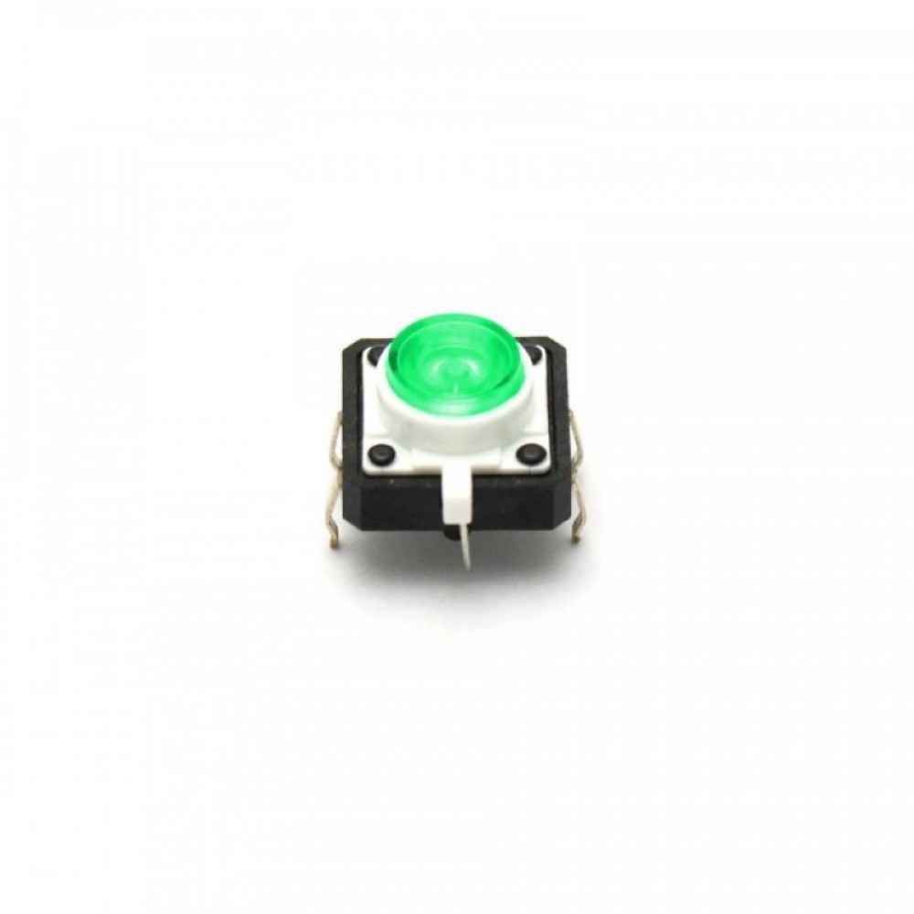 LED Tactile Button - Green